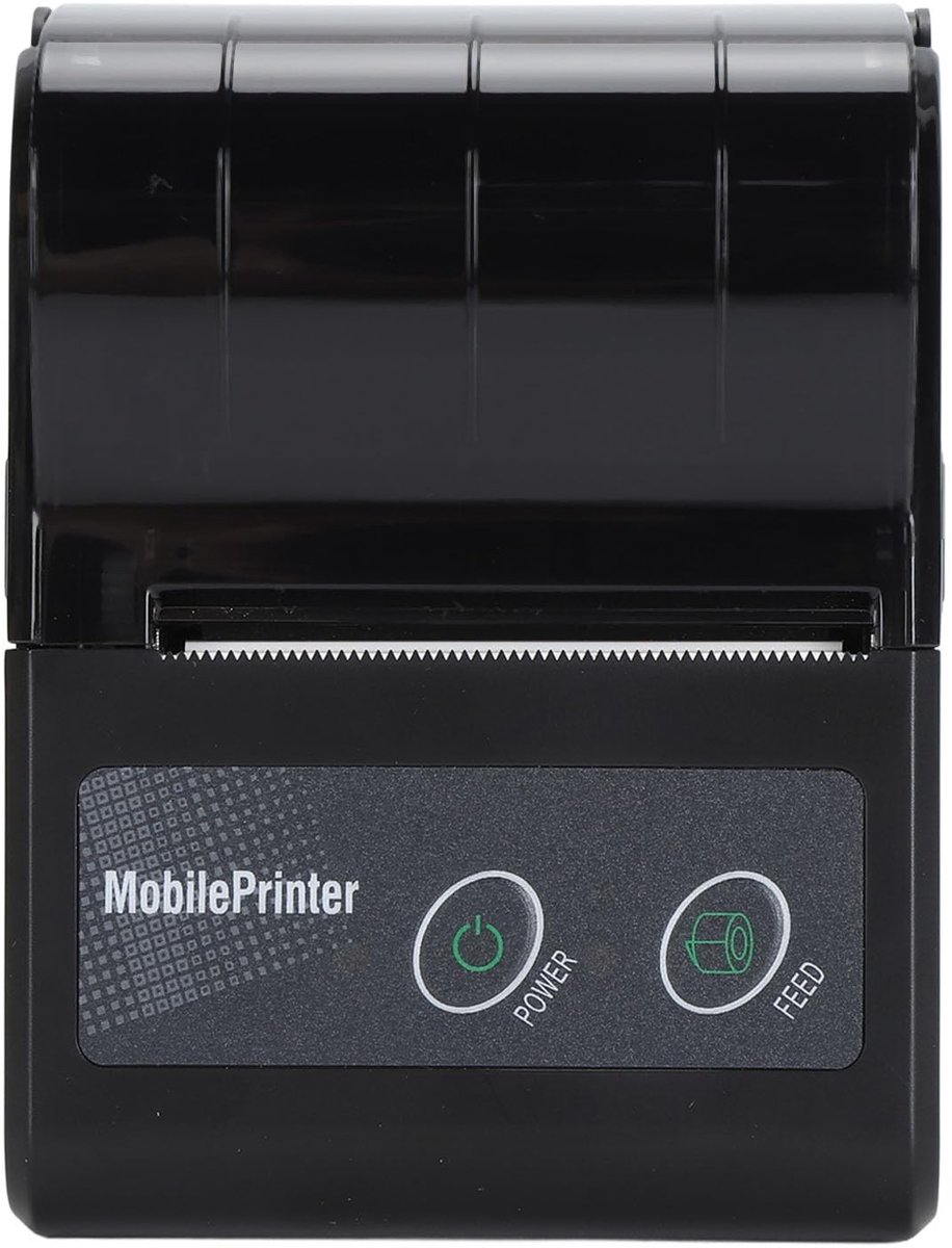 Dailygoody - Bluetooth-bonprinter - Draagbare Thermische Printer - Draadloos en Compact - Mini-ticketprinter - Geschikt voor Restaurant en Detailhande...
