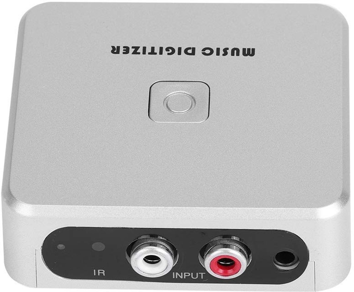 Dailygoody - Muziek Digitizer - Analoge Audio naar MP3 Converter - USB Interface - Stereo Geluid - 3.5mm Poorten - Geschikt voor Thuisgebruik -...
