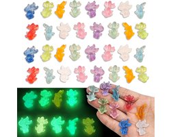 120 stuks meerkleurige miniatuur goudvis figuren van hars voor knutselen, poppenhuizen en aquaria decoratie