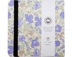 Watercolour Journal 16 x 16 cm - Vierkant Schetsboek van 100% Katoen, 24 Vel, 48 Pagina's, Fijnkorrelig Koud Pers - Zuurvrij, Ideaal voor Beginners en Kunstenaars, Perfect voor Reisnotities en Creatieve Projecten
