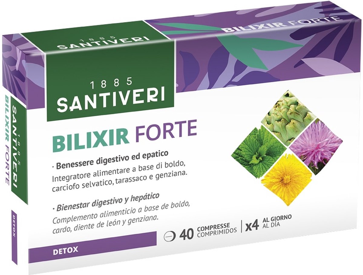 Bilixir Forte-tabletten 40 tabletten|Bilixir Forte tablets 40 tablets|Comprimés de Bilixir Forte 40 tablettes