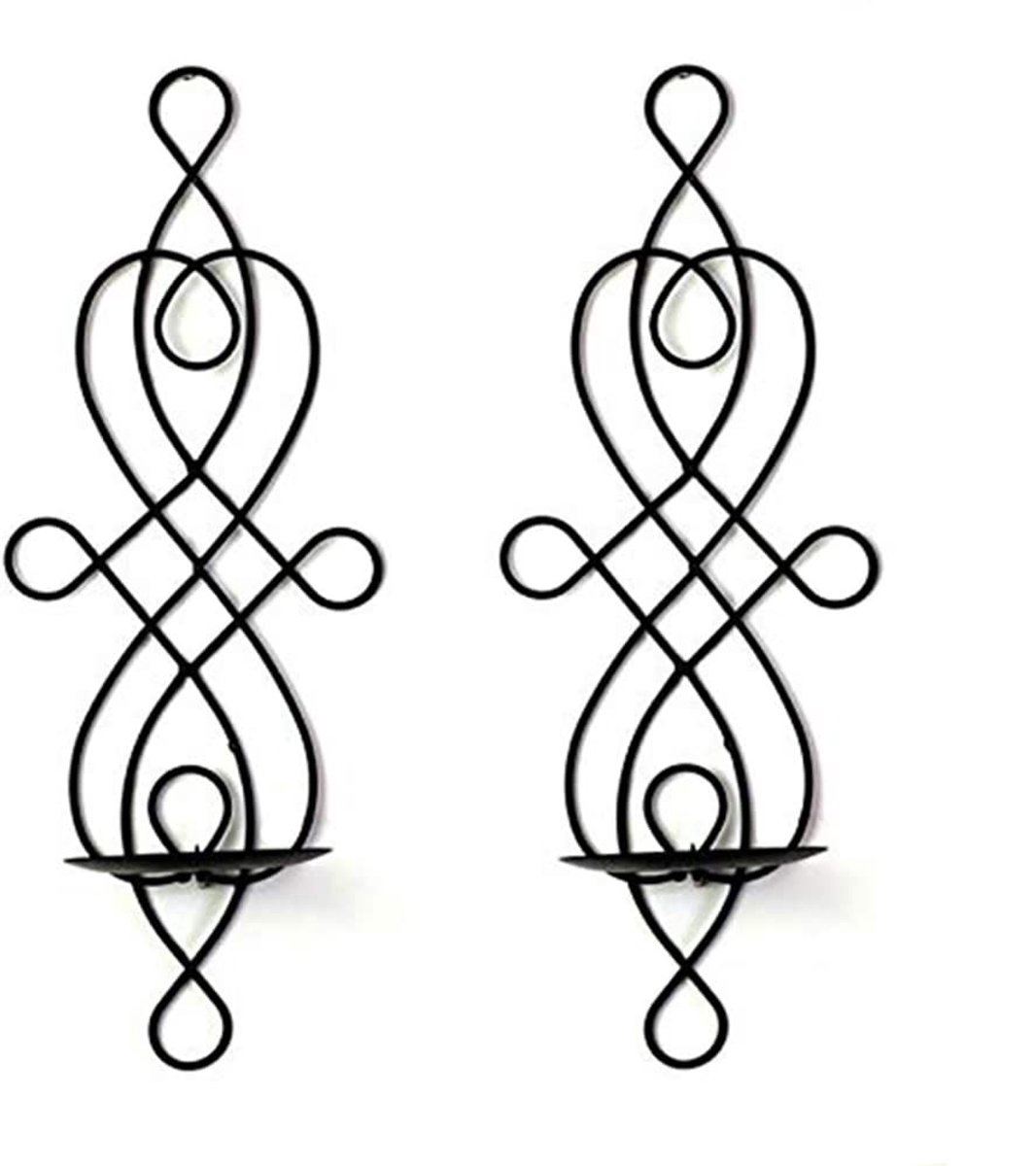 Store_9 - Hangende kandelaars - Wandlampen voor decoratie - Zwart - Kaarswandlampen - Perf