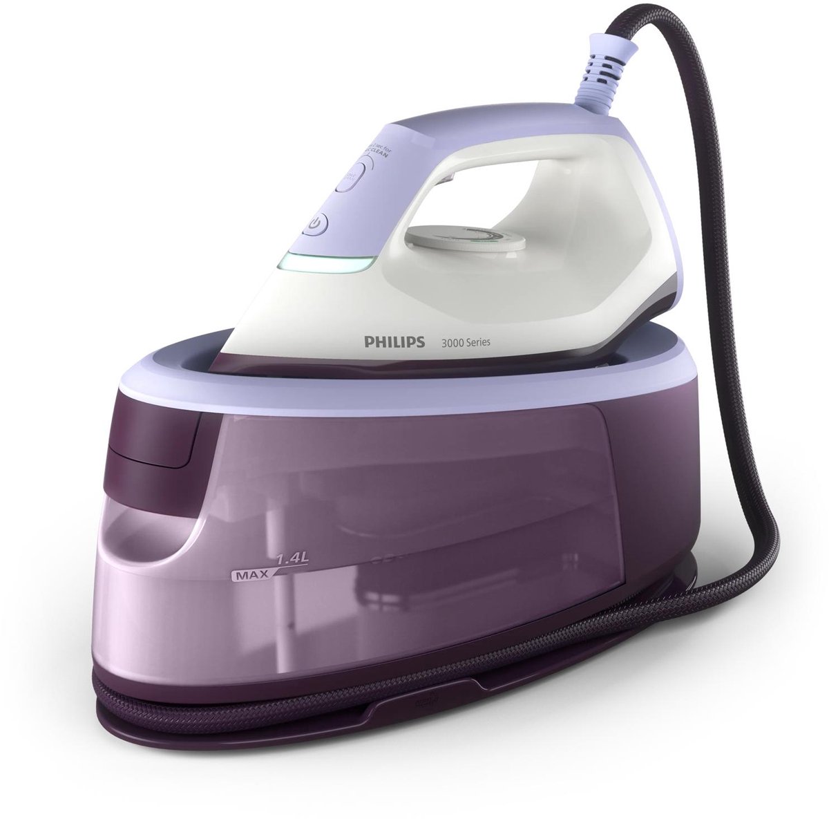 Philips 3000 Series PSG3000/30 - Stoomgenerator - 1.4L Watertank - Paars / Wit — afbeelding 5
