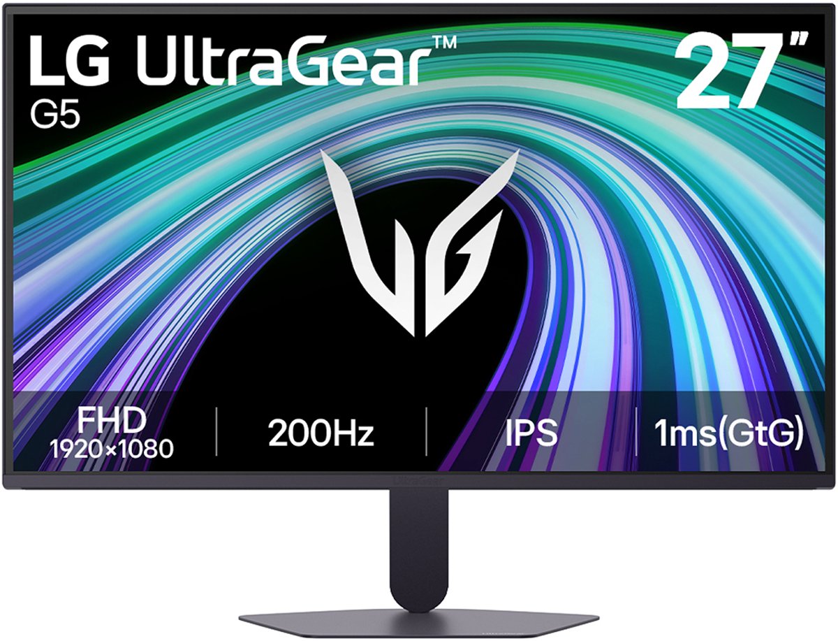 LG UtraGear 27G523B-B - Full HD IPS Gaming Monitor - 200hz - 27 inch