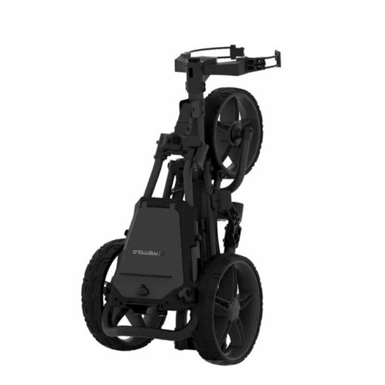 Fastfold Tri-Go Golftrolley Zwart van Merkloos — afbeelding 5