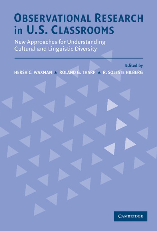 Observational Research in U.S. Classrooms - cover