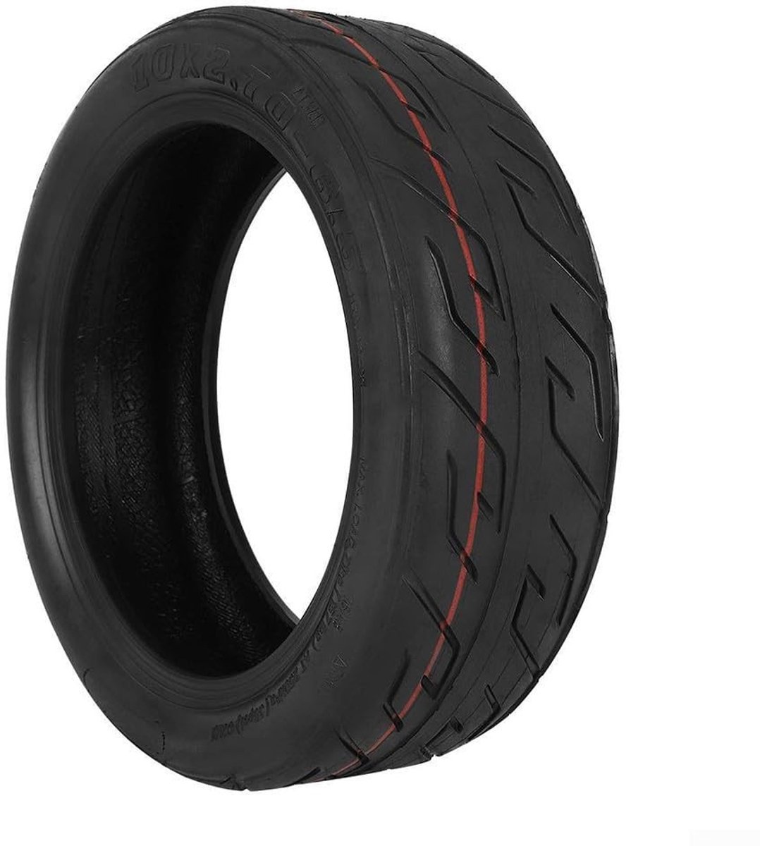 Dailygoody - Elektrische Scooterband - Vervangingsband - Duurzaam Rubber - 25,5 cm - 10 x 2,70-6,5 - Geschikt voor E-scooter - Pneumatisch