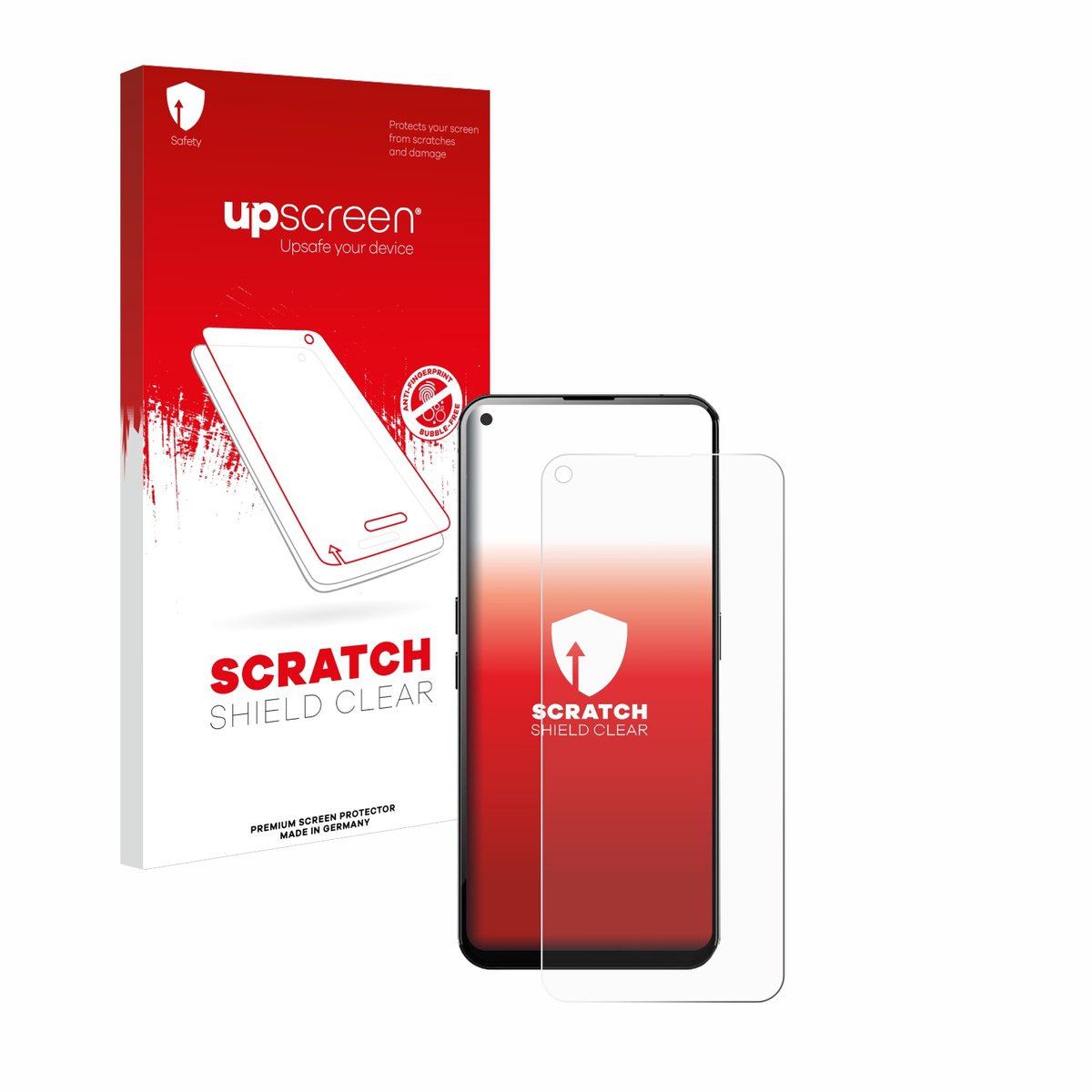 upscreen - Screenprotector voor Unihertz Luna - Folie Beschermfolie transparant