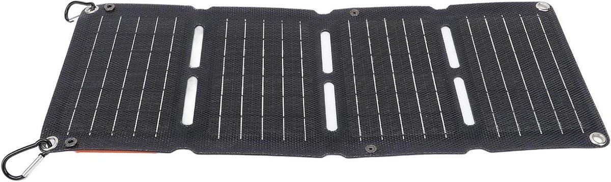 Opvouwbaar Zonnepaneel - Draagbare Lader - Outdoor Energie - 40W Hoge Efficiëntie - 18.2x11cm Gevouwen - Zwart
