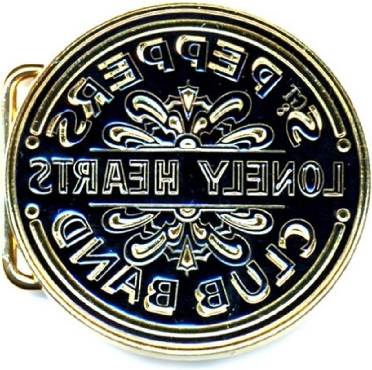 Riemgesp - Muziek Gesp - Accessoire Stijl - Officieel Gelicentieerd - 6.5 cm Diameter - Metaal