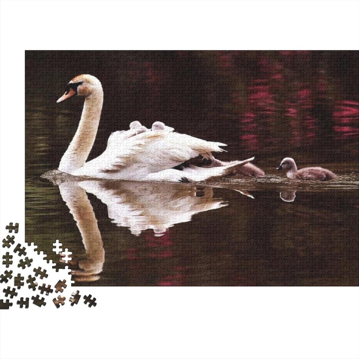 Gepersonaliseerde Puzzel - Eigen Foto Puzzel - Ontspanning en Cadeau - Met Bonus Poster - 1000 Stukjes - Meerdere Kleuren
