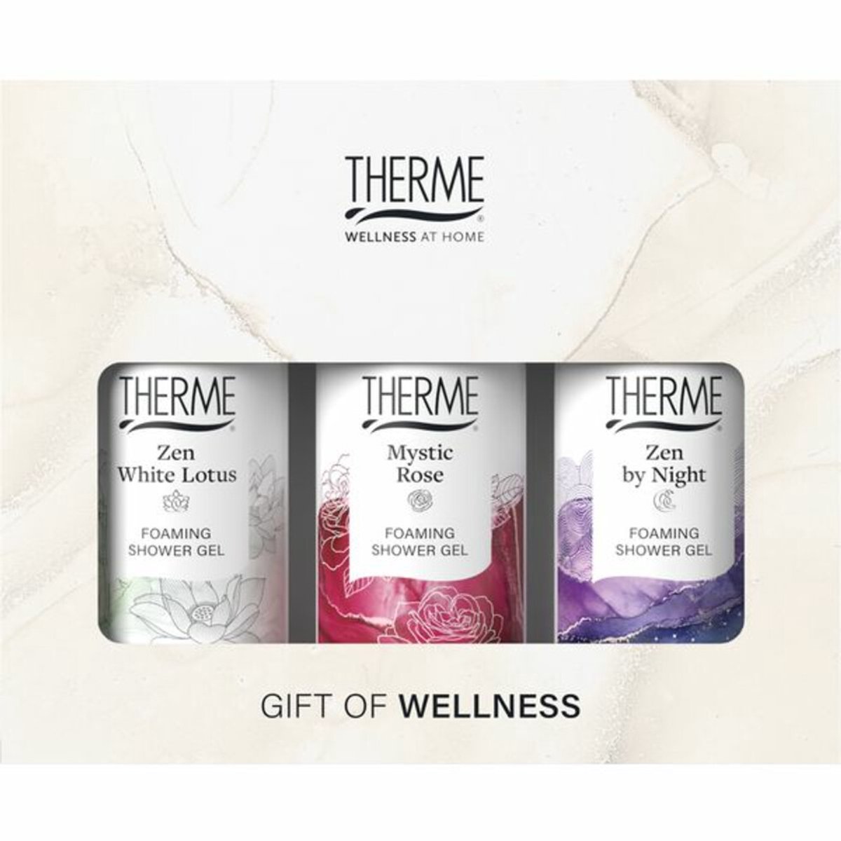 THERME Foaming Shower Favorites Gift Set 3*50 ml - geschenkverpakking