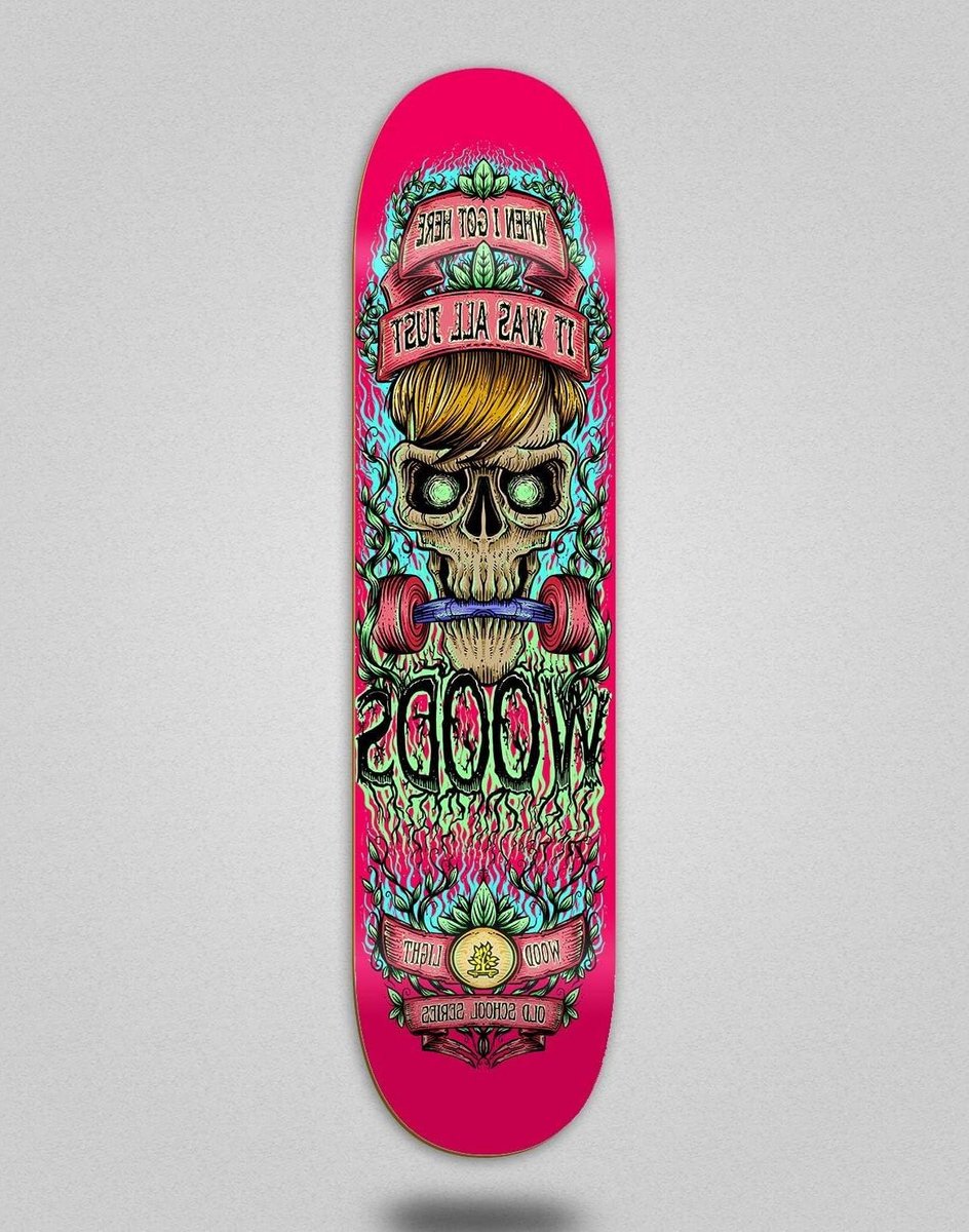 Houten Skateboard Deck Skate Plank Street Tricks Stevig Ontwerp 8.5 Inch
