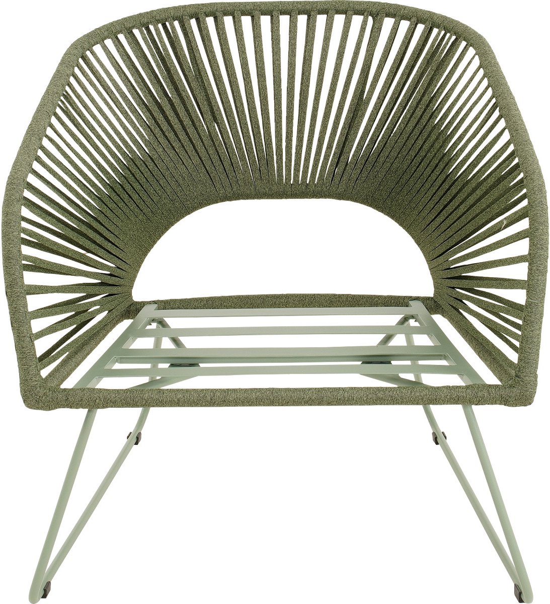Lesli Living Bistrostoel Izumi - Groen - 71x79x73cm