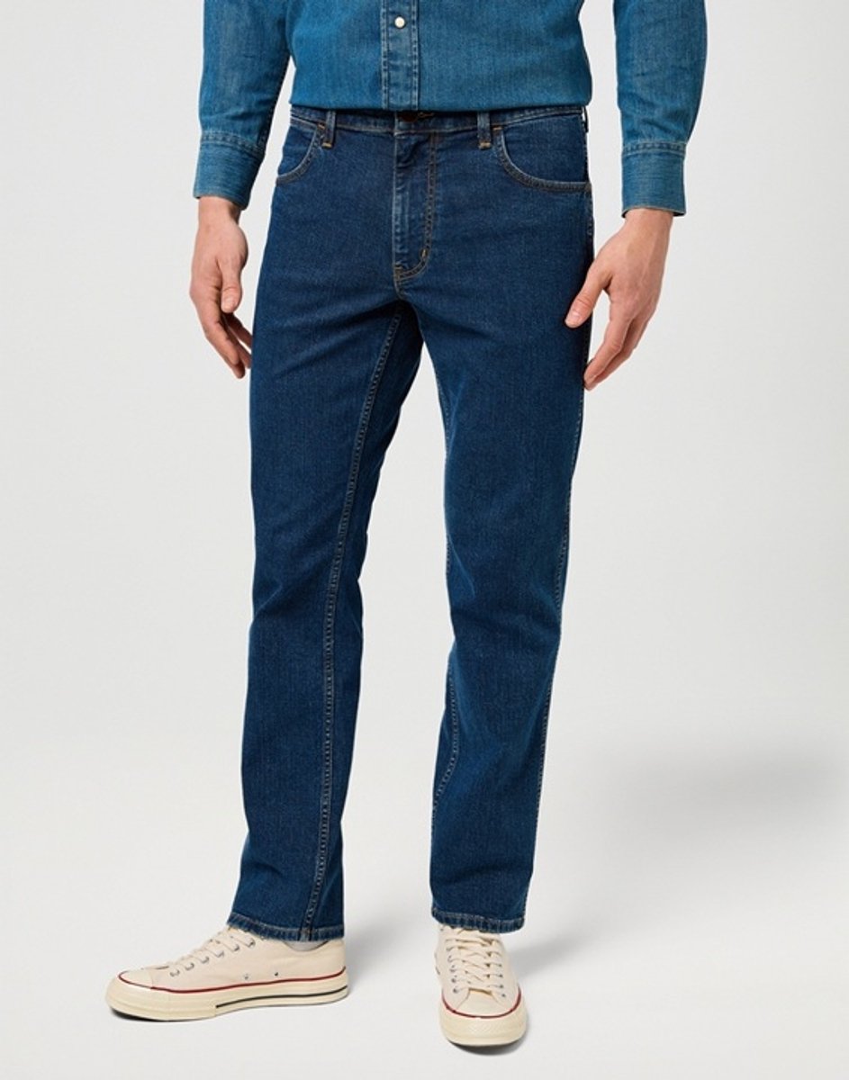 Wrangler GREENSBORO STONE RIVER W38 X L34 Blauw