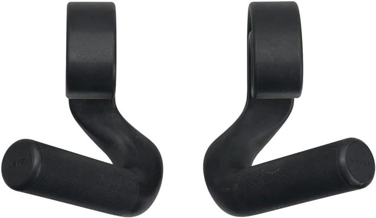 Fitness Handvat - Weerstandsband Handvat - Krachttraining Binnenshuis - Antislip Patroon - 22 x 17 x 7 cm - Zwart