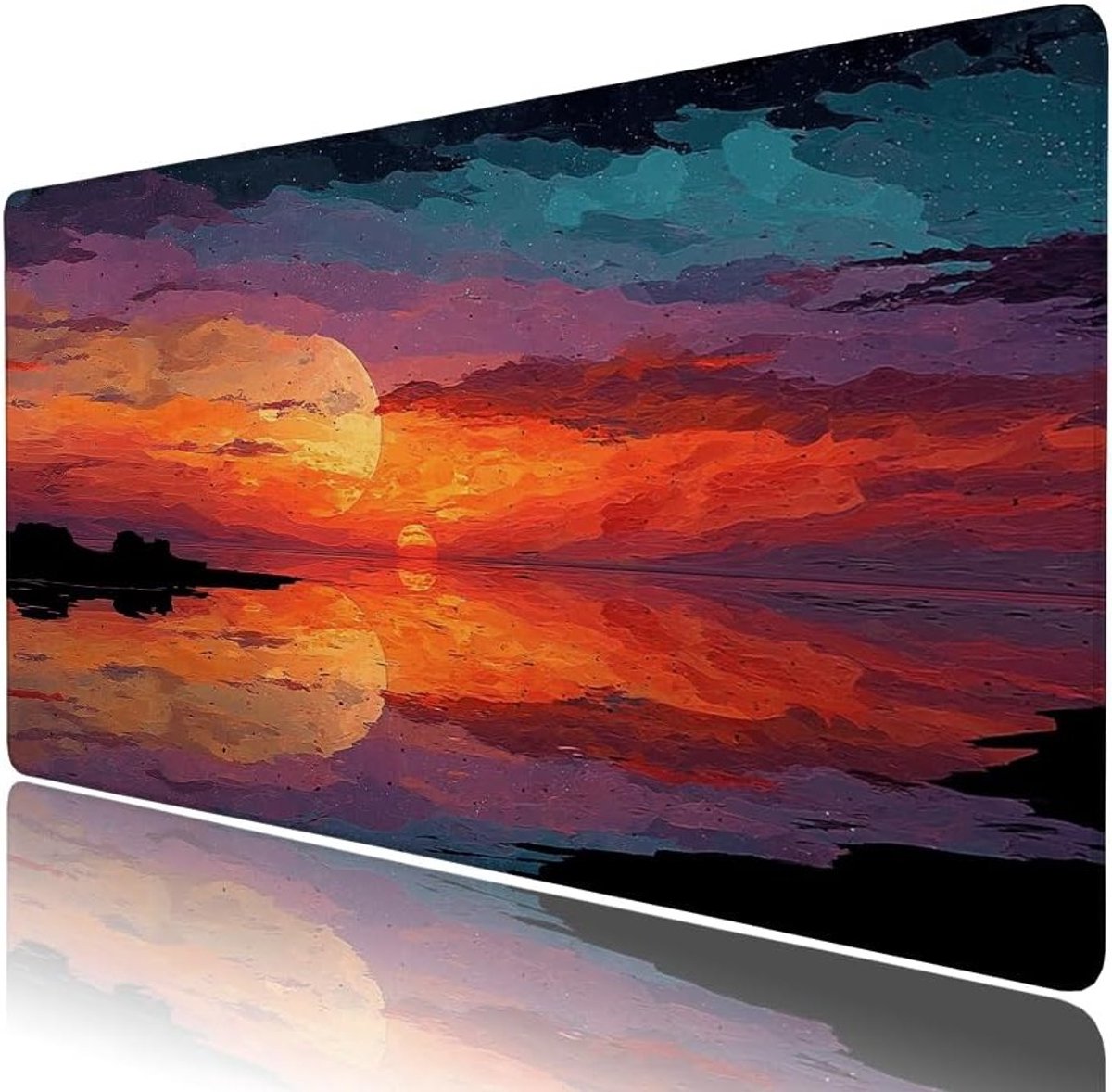 Grote Gaming Mouse Pad 500 x 250 mm - Waterdichte en Antislip Bureau Ondergrond voor PC en Laptop