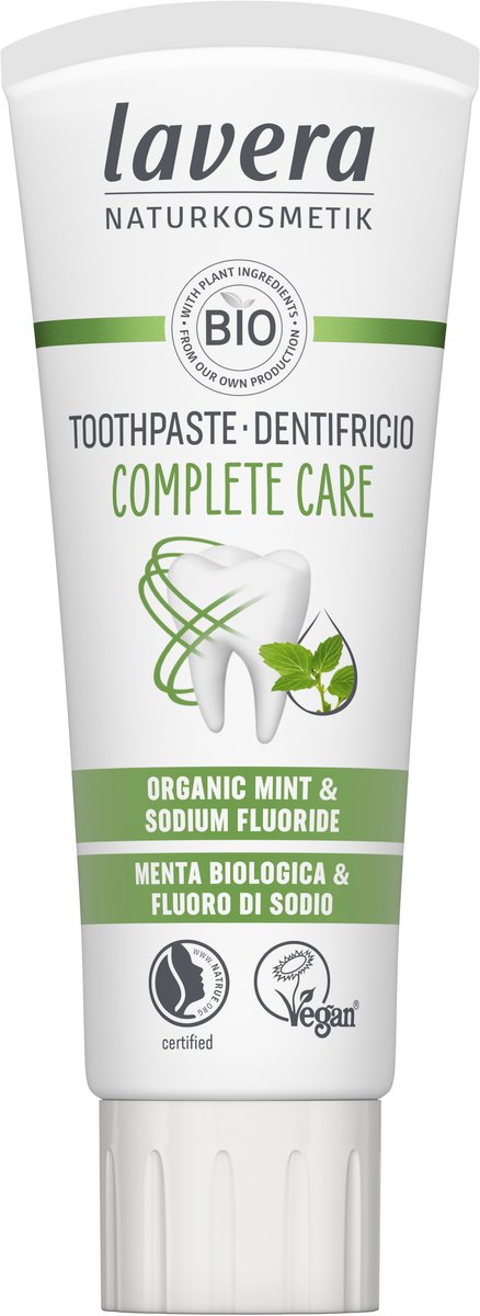 Lavera Tandpasta complete care bio 75 Milliliter