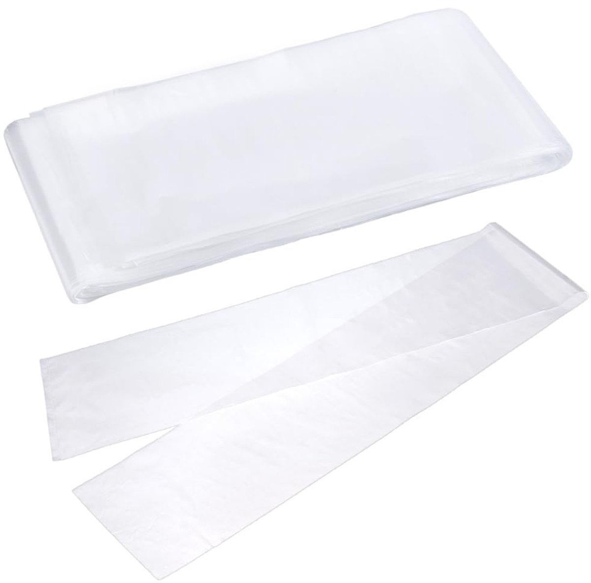 Dailygoods- Posterzakken 100 stuks - Doorzichtige Opbergzakken - Plastic Hoezen - Kunstwerk Mouwen - 100 x 15 cm - Duurzaam en Betrouwbaar