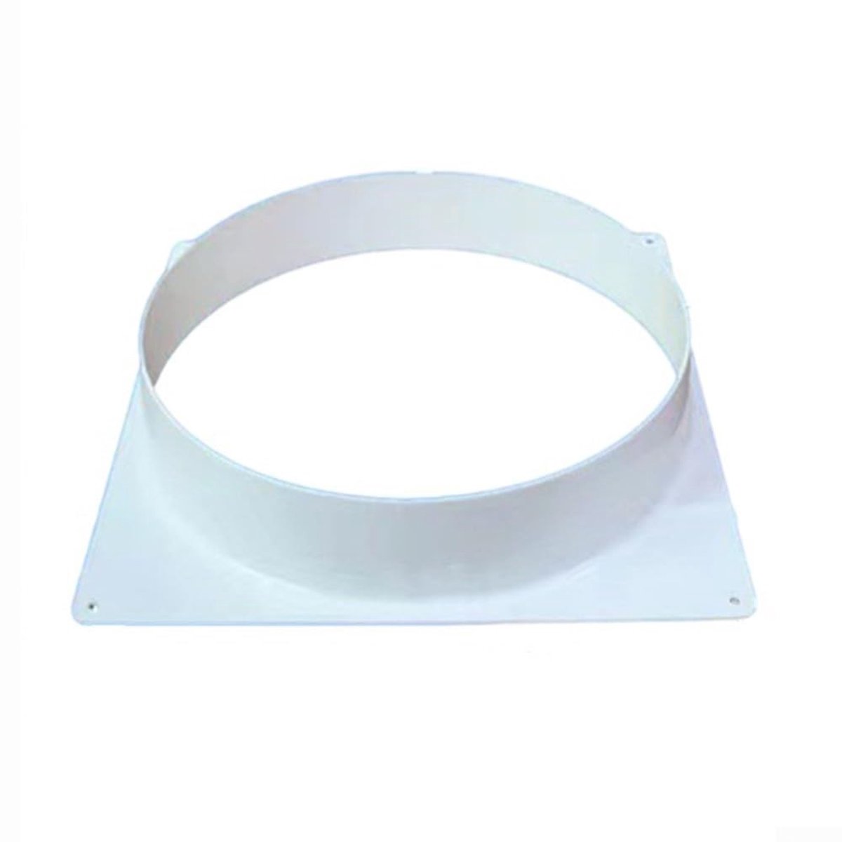 Dailygoods- Buisverbinding Flens - DIY Luchtventilatie Flens - Verbindingsflens voor Ventilatiepijp - Kunststof Connector - Eenvoudige Installatie - Hoogwaardig Materiaal - Ventilatieflens
