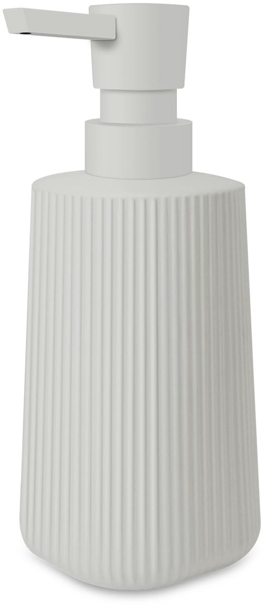 Dailygoods- Zeepdispenser 250ml - Glazen Fles - Antislip Grip - Wandmontage - Voor Badkamer/Keuken - Duurzaam BFA-glas - Handzeepdispenser