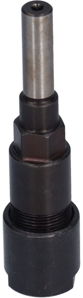 Dailygoods - 8mm Ronde Schacht - Houtbewerking - Krachtige Adapter - Verlengstang - Duurzaam Staal - Geschikt voor Frezen - Compact formaat