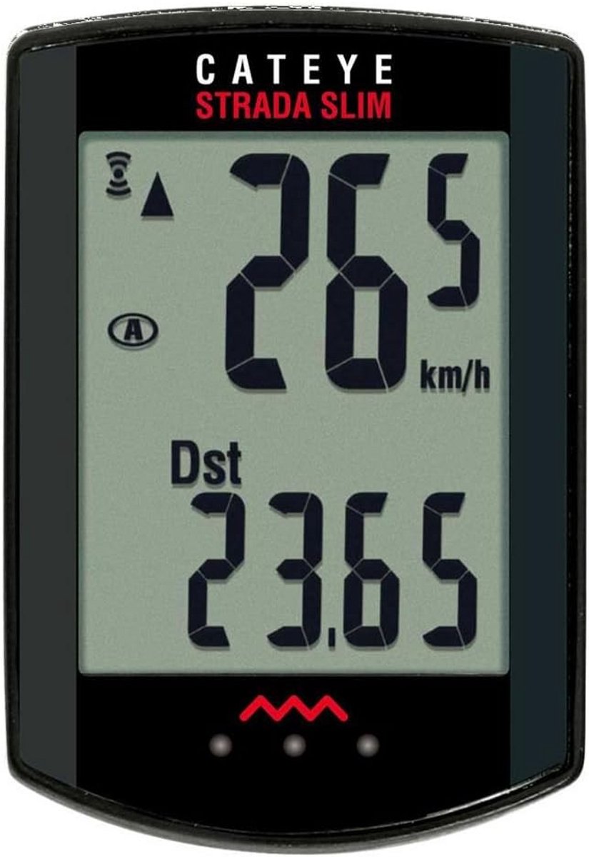 Fietscomputer Snelheidsmeter - Fietscomputer Wit - Fietsen Data - LCD Display - S - Wit