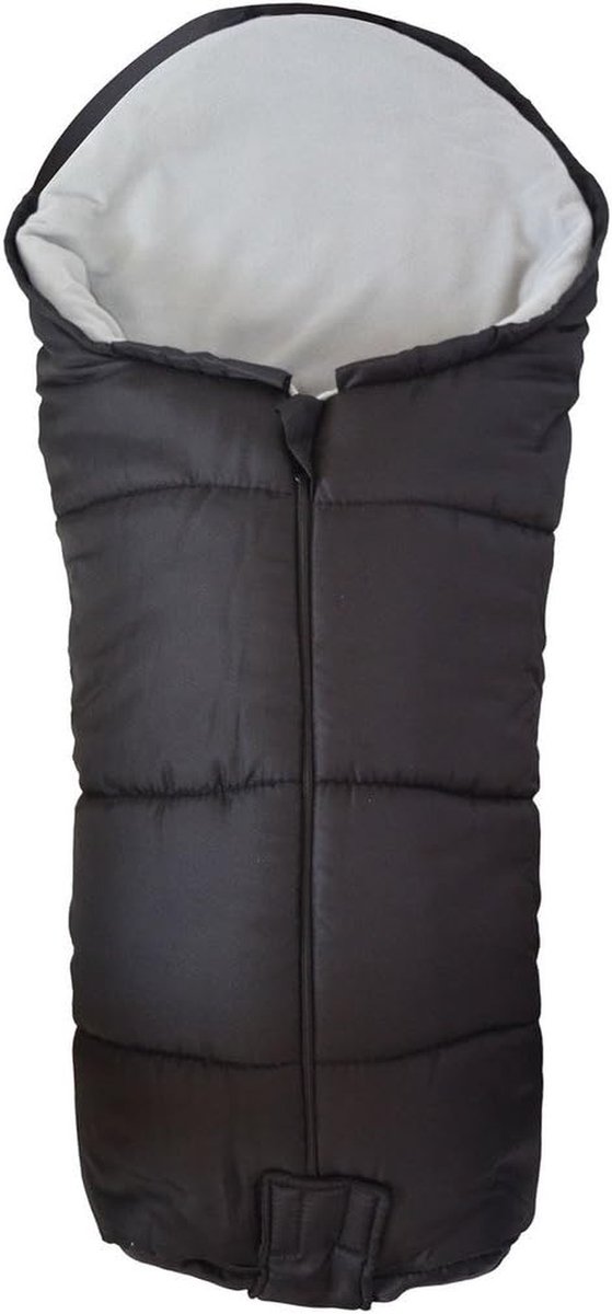Voetenzak - Baby deken - Kinderwagen comfort - Warm en waterdicht - 379 x 30 x 163 cm - Grijs