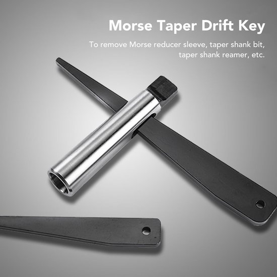 BRENZOOS - Morseconus Drift Tool MT3 - Voor Tapered Shank Boren - Handig in Gebruik - Verwijdering van Boren - Professioneel - Chucks - Accessoire van Brenzoos — afbeelding 2
