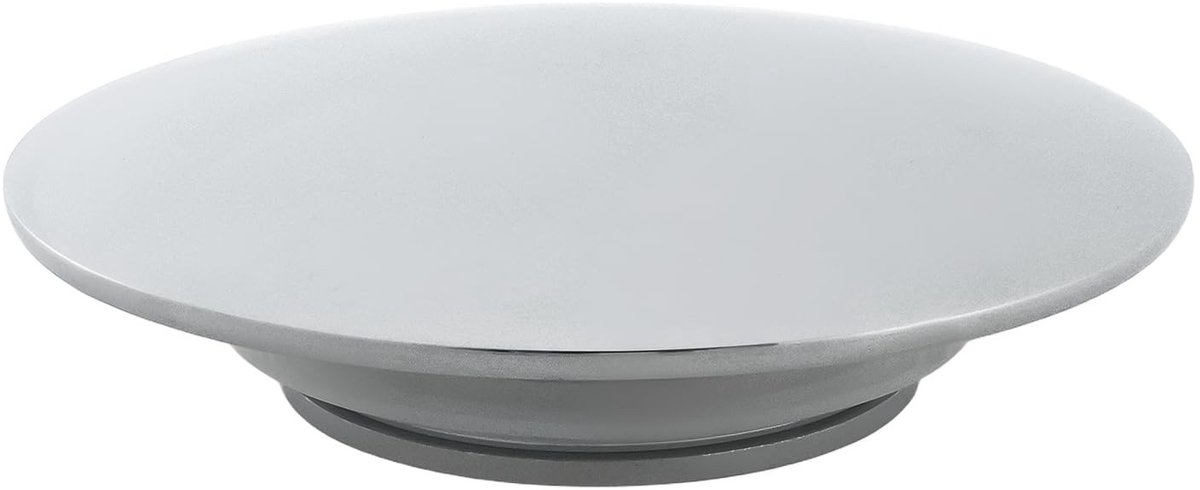 Dailygoods- Afvoerstopper Pop-Up Chroom - Afvoerstop - Badkuip - Wastafel - Verchroomd Koper - Buitendiameter 70 mm - Afvoerplug