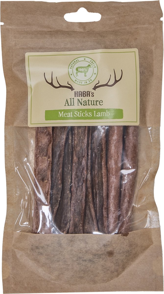 Haba's - Snacks - Haba's All Nature Vleessticks Geit - 85g Hab05753 - 176921