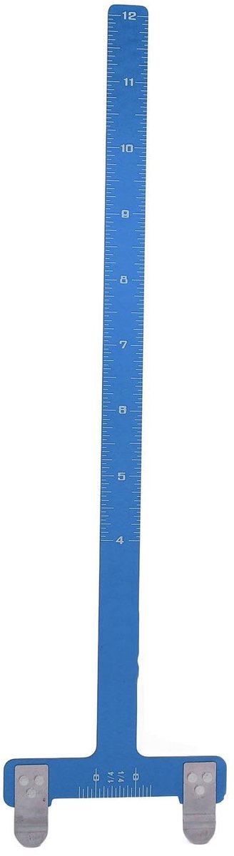 Dailygoods- Boog T-vorm - Boogschietliniaal - Nocking-gesptang - Afstandsmeting - Precisie - Eenvoudig in gebruik - Boogliniaal