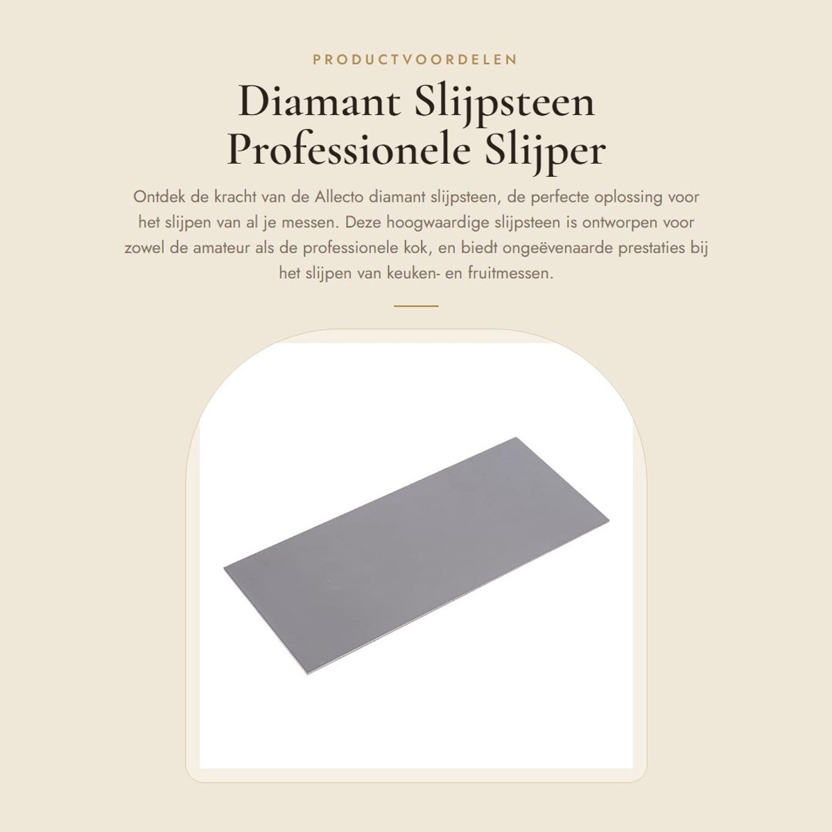 Dailygoods- Slijpsteen Professionele Diamanten - Slijpsteen voor Messen - Slijpsteen Set - Diamant Slijpsteen - 80-3000 Grit - Afmeting 17x7,5 cm - Diamantslijper