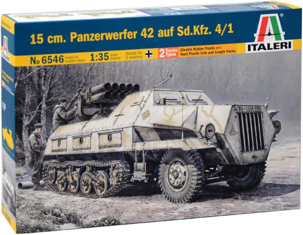 Modelbouwset Militaire - Kunststof Voertuig - Hobby Assemblage - Schaal 1:35 - 43 cm Lengte - Niet gespecificeerd