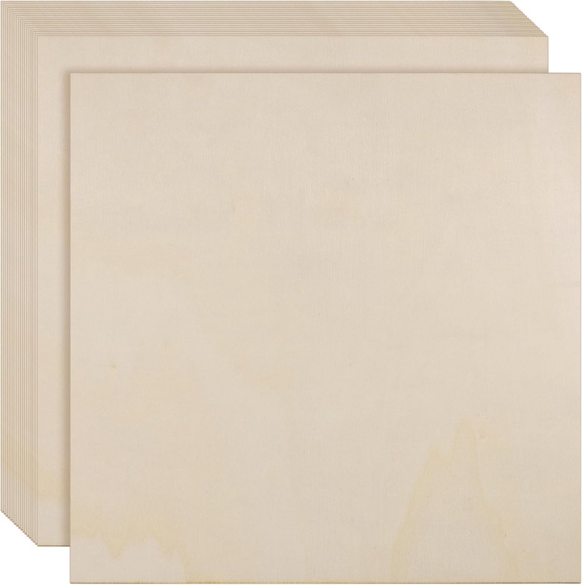 Multiplexplaten Hout - Dunne Platen - Houtbewerking Projecten - Natuurlijke Afwerking - 20 Stuks 30cm - Houtkleur