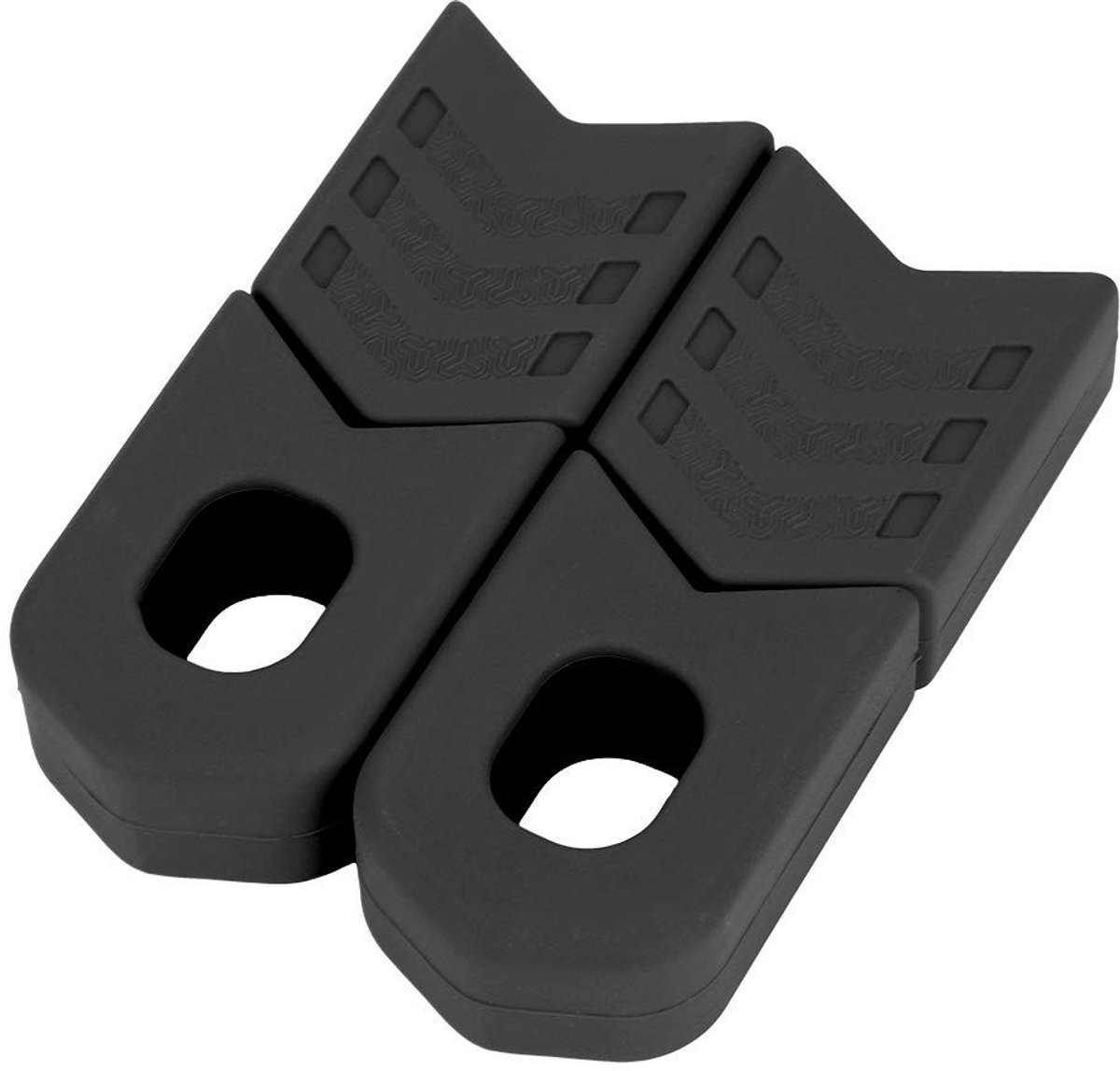 Dailygoods- Crank Guard - Hoogwaardige Bescherming - Fiets Crank Arm Bescherming - Antileeftijd/Schokbestendig - Eenvoudig te Installeren - Set van 1 Paar - Crankbescherming
