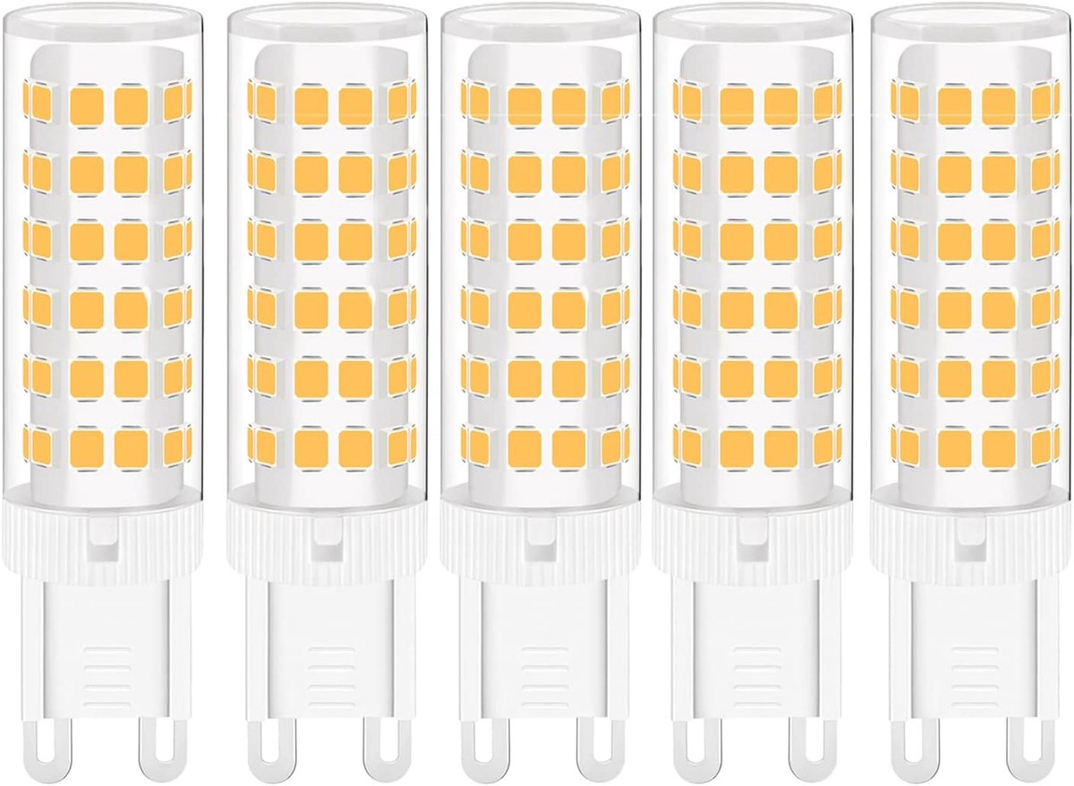 LED Lampen - Energiebesparend - Huis Verlichten - Warm Wit Licht - 5 Stuks - Wit