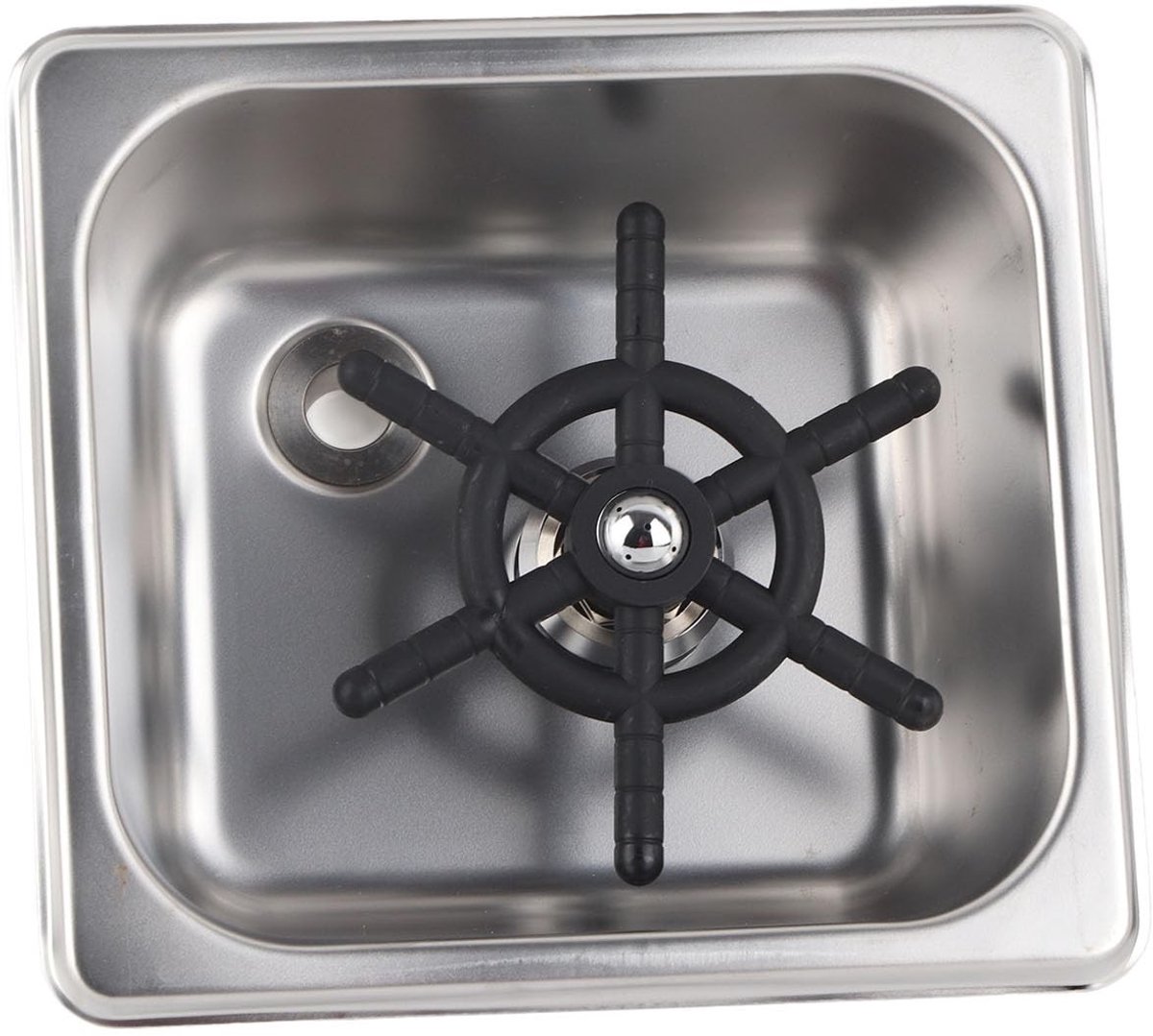 Dailygoods - Automatische glaswasmachine - Roestvrij staal - Bespaart tijd en water - Glazen spoeler voor bar - Praktisch en duurzaam - Geschikt voor...
