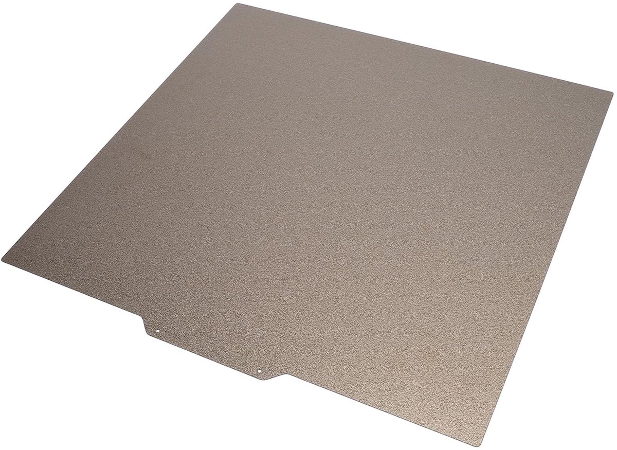Dailygoods- Pei Printbed Dubbelzijdig - 330mmx330mm Flexibel - Bouwplaat - 3D Printer Onderdelen - Duurzaam - Effectieve Warmteverdeling