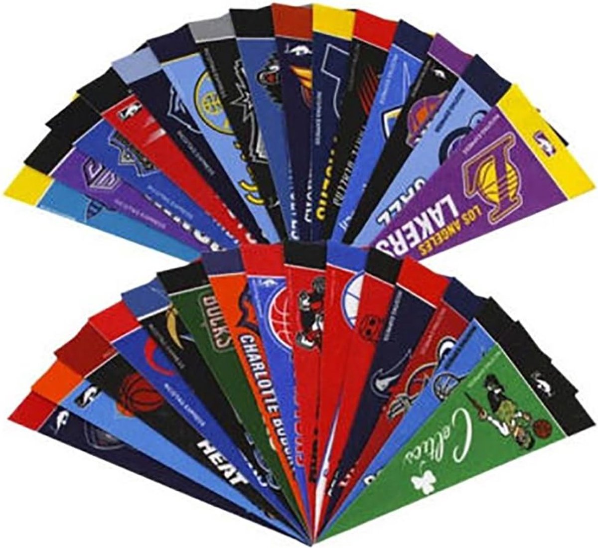 Mini Wanddecoratie Vlaggen Set NBA 30 Teams