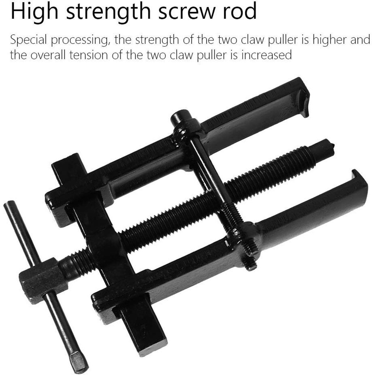 Dailygoods- Tandwieltrekker Verstelbaar - Kaaklager Trekker - Koolstofstaal Gereedschap - Verwijderaar voor Vliegwielen - Geschikt voor Auto/Motor/Fiets - Afmetingen: 20x35mm/40x80mm/70x120mm - Lagerverwijderaar