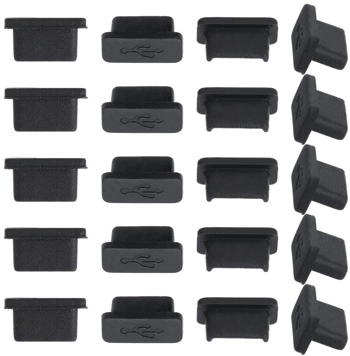 Dailygoods - 50 Stuks Type C Stofstekkers voor Telefoons en Laptops