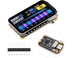 Microcontroller Development Board - LCD Scherm - GUI Ontwikkeling - Wi-Fi 6 Connectiviteit - 1.47 inch - Multicolor