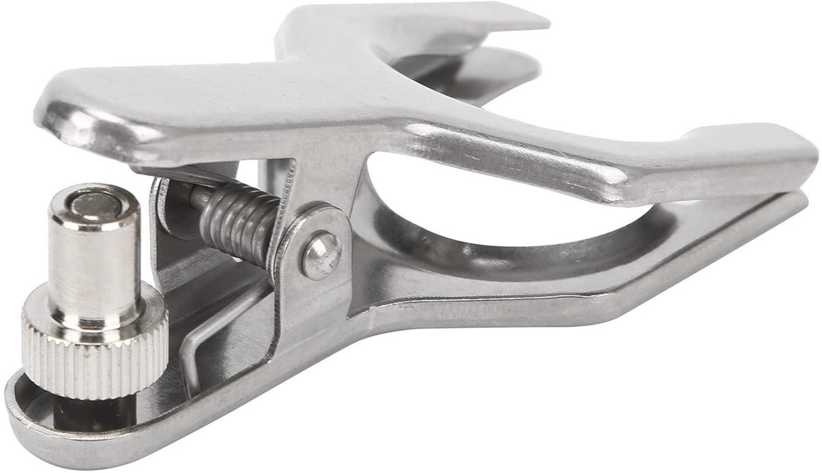 Dailygoods - Sferische Roestvrij Stalen Klem voor Laboratoriumgebruik