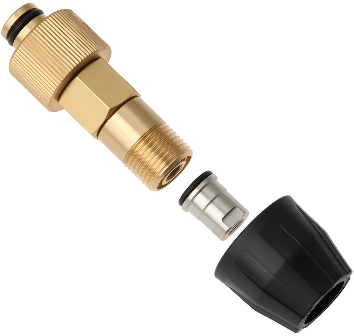 Dailygoods- Hogedrukreiniger Flat Jet Nozzle 14mm - Compatibel met Kärcher/Kränzle - Hoge prestaties - Duurzaam materiaal - Veilige verbinding - Brede toepassing - Spuitmond