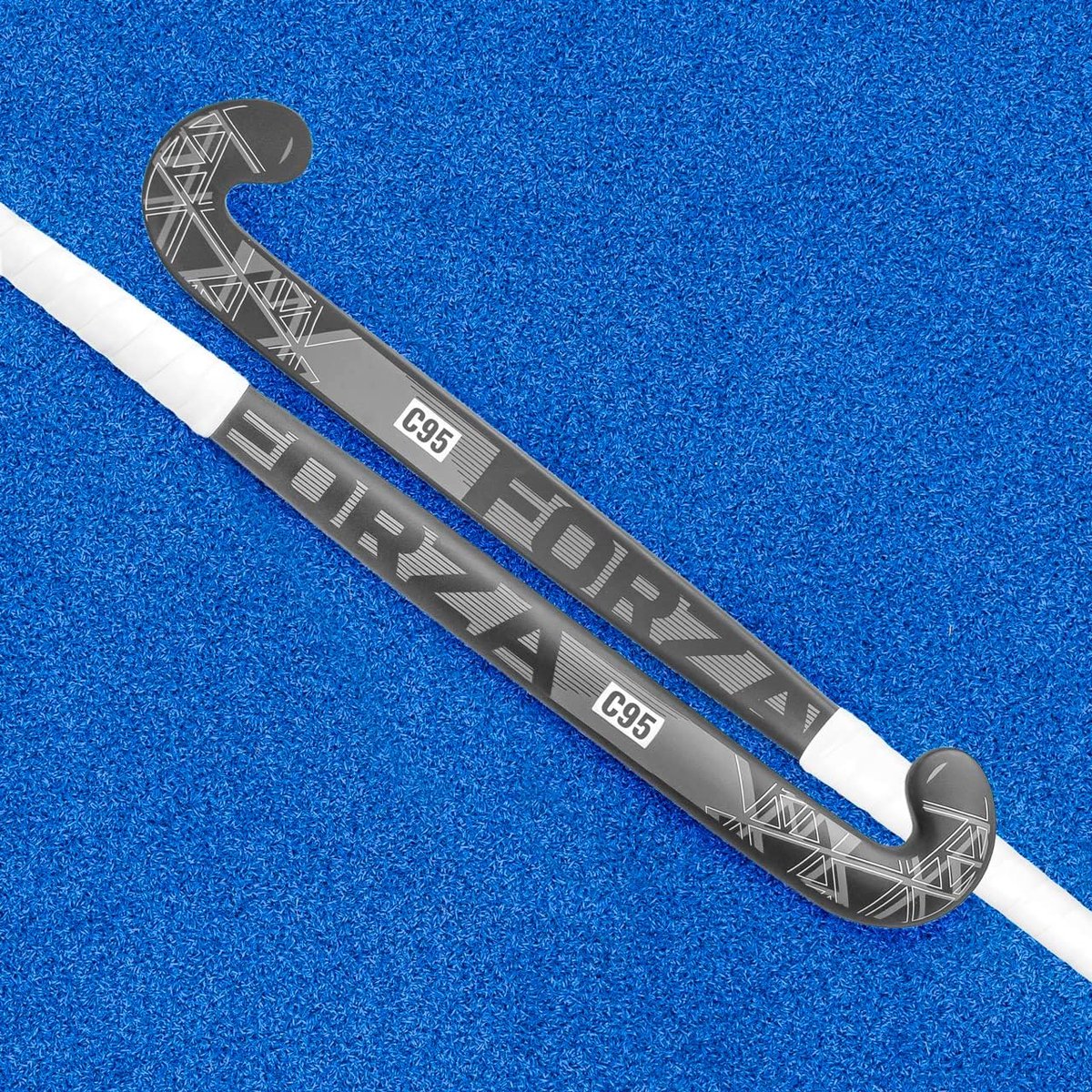 Hockeysticks Koolstofvezel - Hockey Stick - Elite Hockey Spel - 95% Koolstofvezel Constructie - 37 inch - Grijs