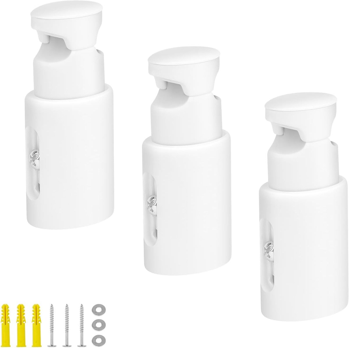 Radiator houder 3 stuks - verstelbaar - voor rechte of gebogen radiatoren - ideaal voor handdoeken - ShopVlot