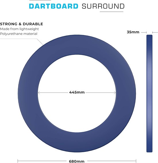 Dartbord surround ring -‎Blauw van Dart — afbeelding 4