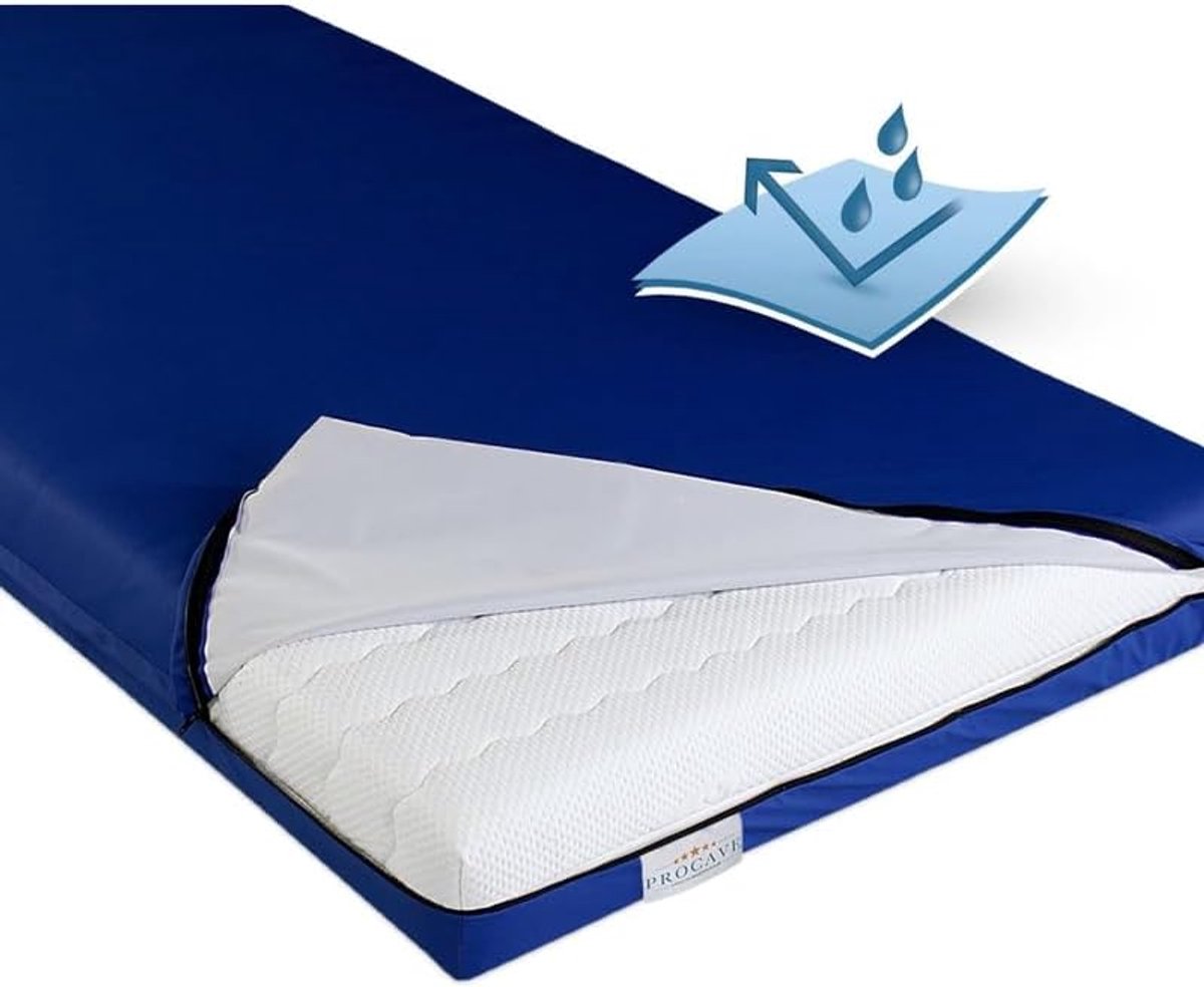 Waterdichte Matrashoes - Matrasbeschermer Ademend - Bed Beschermen - Ritssluiting 4 zijden