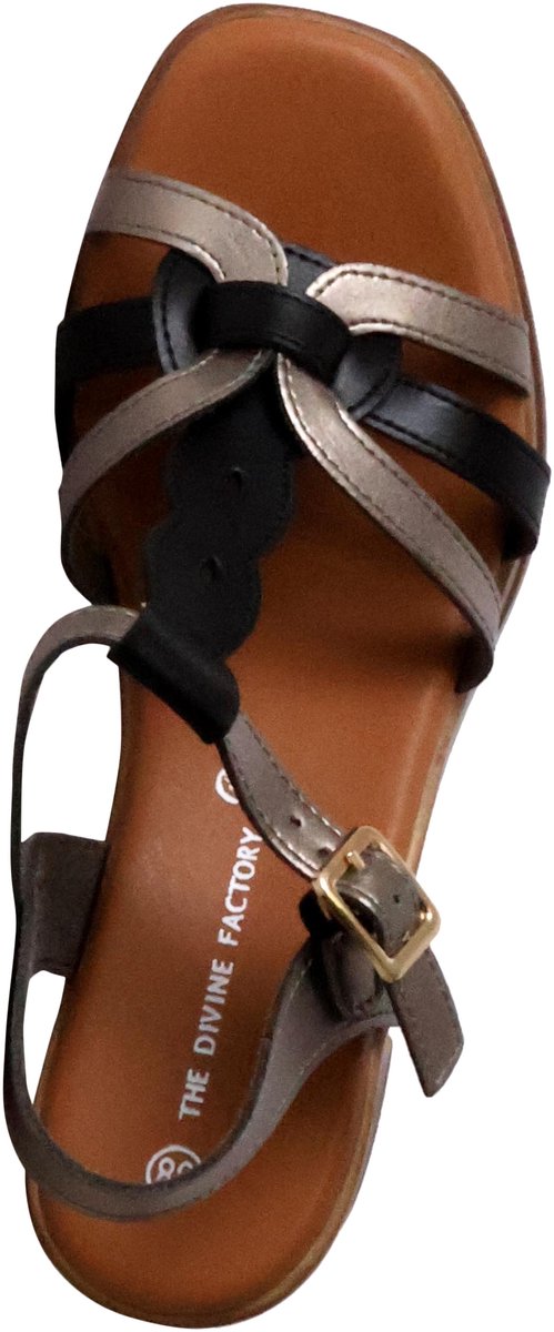 Sandalen met hak